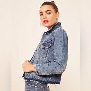 Reformation Denim Jacket SZ XS